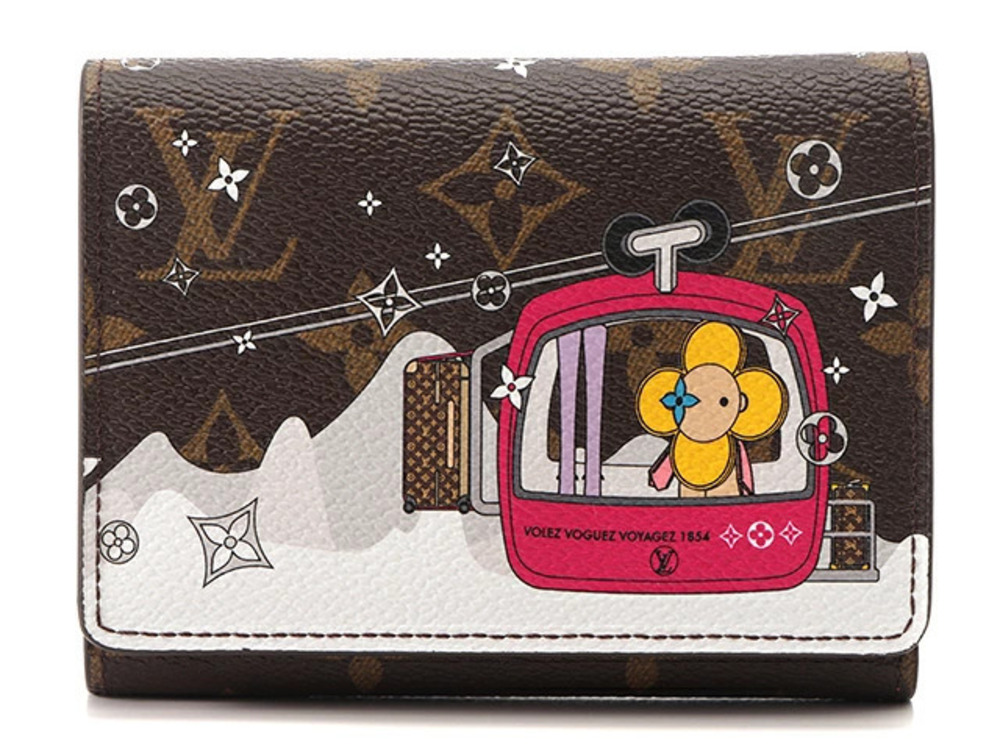 LOUIS VUITTON Portefeuille Victorine Vivienne Monogram Holiday T